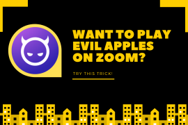 How to play Evil Apples on Zoom