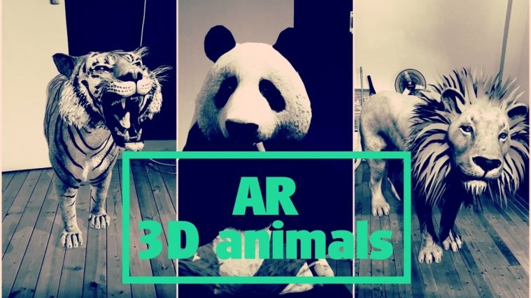 AR 3D animals