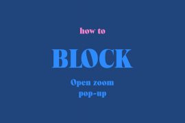 How to force Zoom Meeting on web browser and block Open Zoom app dialog