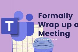 How to Formally End the Meeting for All in Microsoft Teams