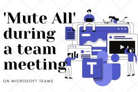 How to Mute All People in Microsoft Teams Meeting
