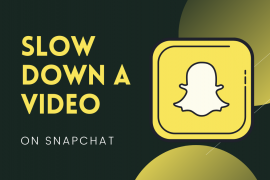 How to slow down a video on Snapchat