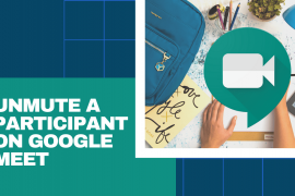 How to unmute on Google Meet