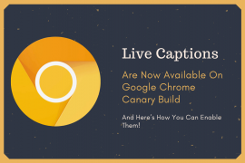 How to enable Live Captions on Chrome