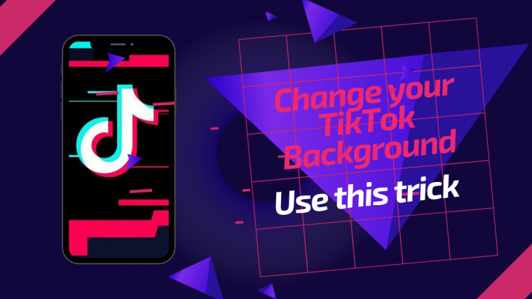 How to change the video background on TikTok