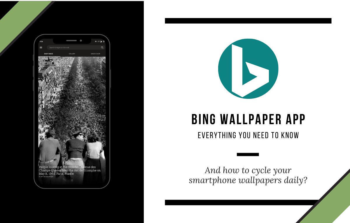 How to set and auto change wallpaper daily to new bing image on your Android