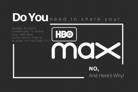 PSA: You don’t need to share Google Credentials when using YouTube TV for HBO Max