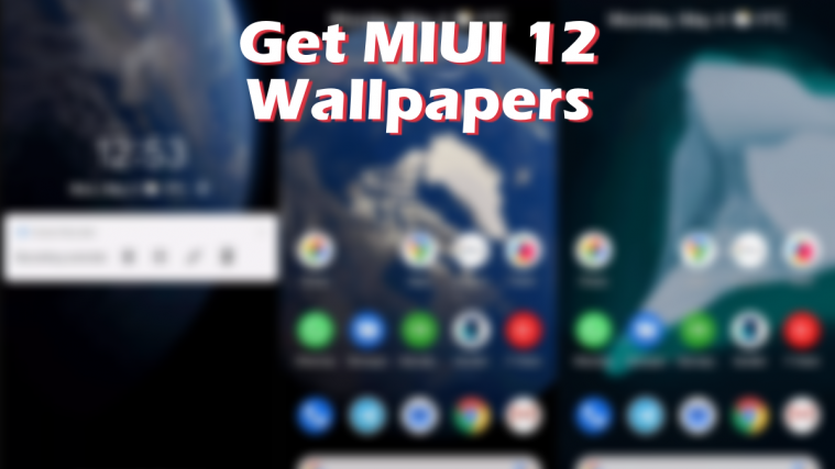 Get MIUI 12 wallpapers
