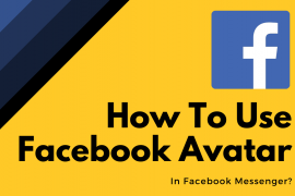 How to use Facebook Avatar in Messenger