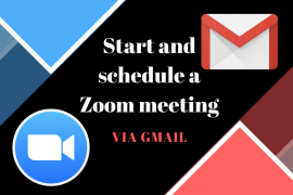 How to start and schedule a Zoom meeting from Gmail