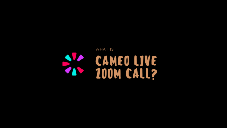 Cameo Live Zoom call