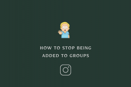 How to stop being added to groups on Instagram
