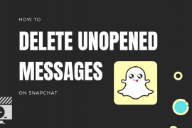 How to delete an unopened message in Snapchat