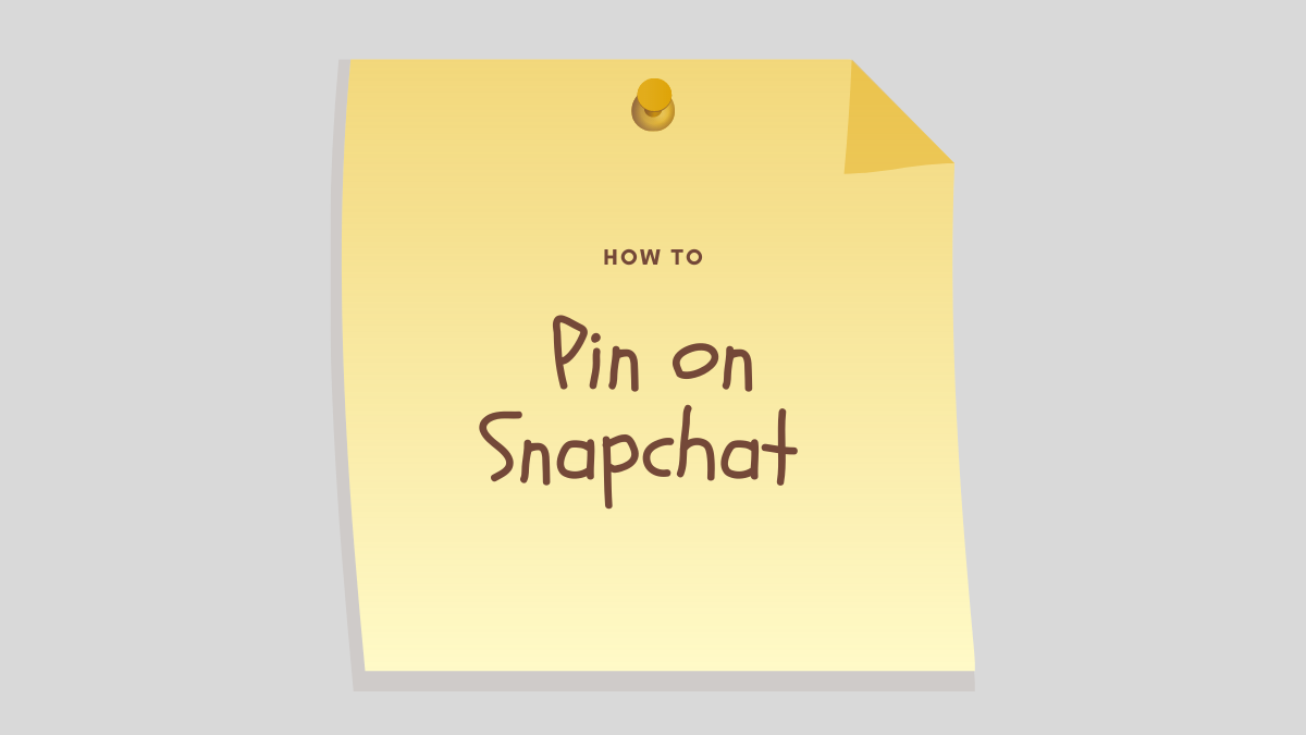 How to pin on Snapchat and what does it mean
