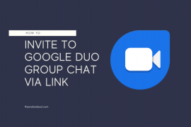 How to invite to Google Duo group with a link