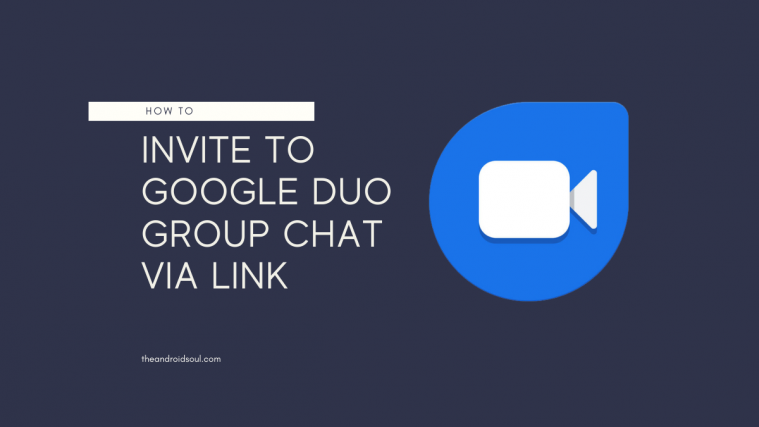 invite to Google Duo group chat via link