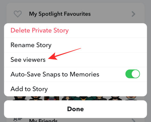 remove someone from your private story 4 a