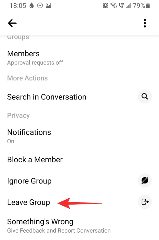 Facebook messenger group chat turn on member approval