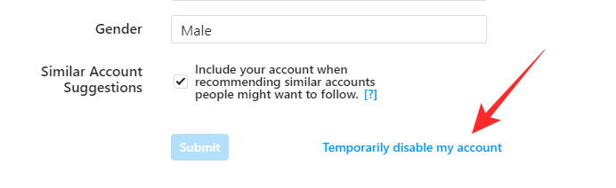 Account instagram disabled my Why did