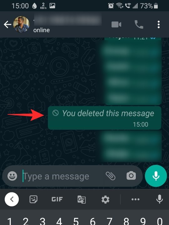 What Happens When You Delete A Message On Whatsapp?
