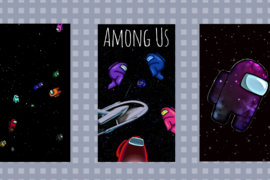 15 Cool Among Us Space Background Images [Download]