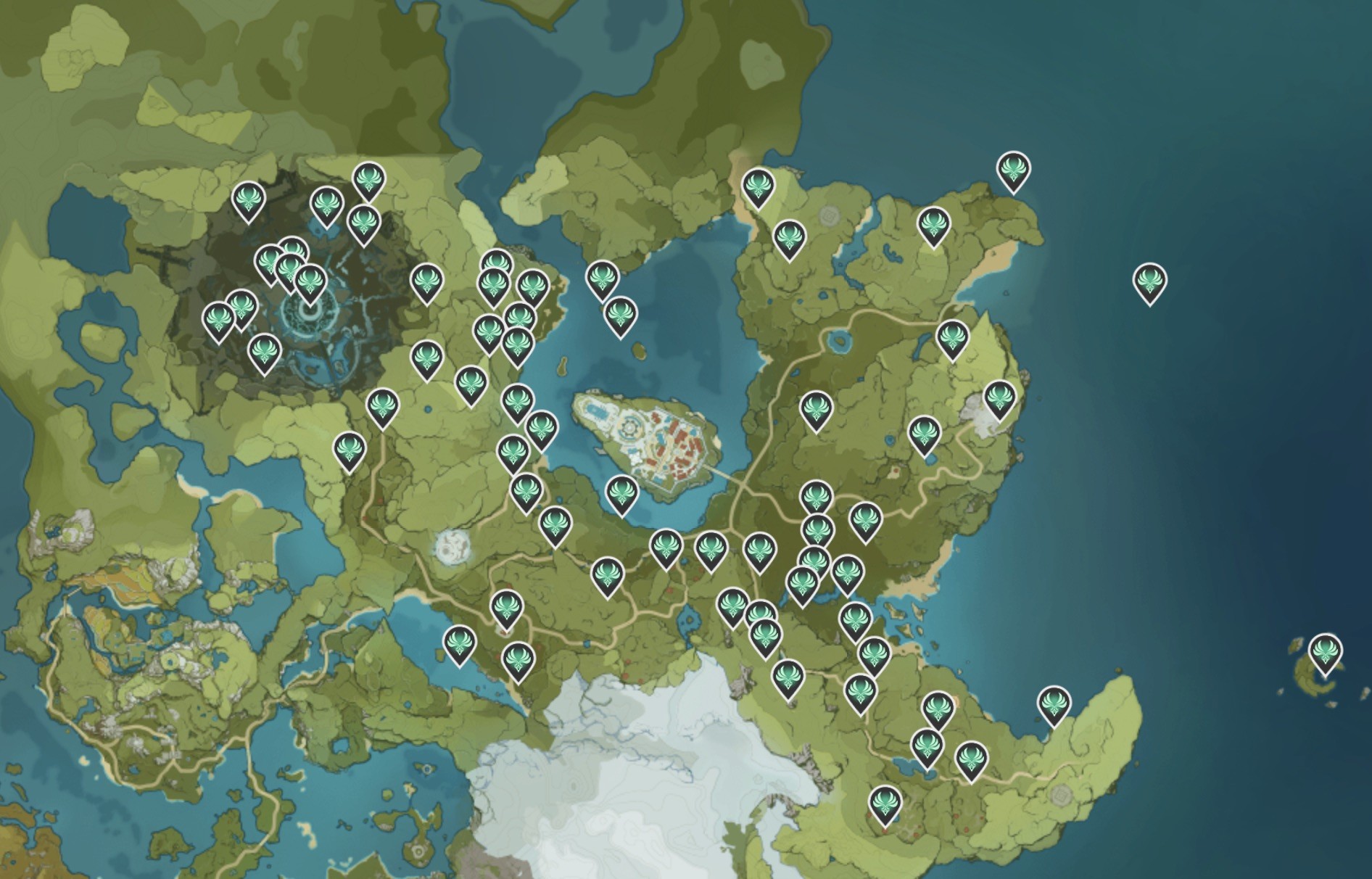 genshin impact interactive map
