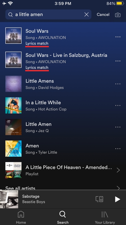 How To Search Songs By Lyrics On Spotify