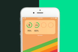 How to Show Battery Percentage on your iPhone Home Screen