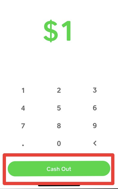 How to Transfer Cash App to Bank - Select Amount