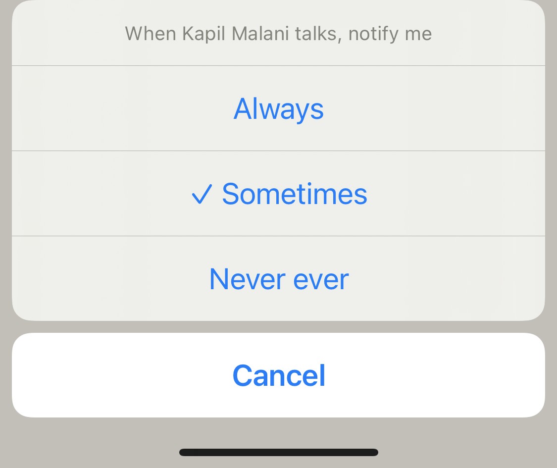 Clubhouse: How to Be Notified When Someone Talks -- Frequency