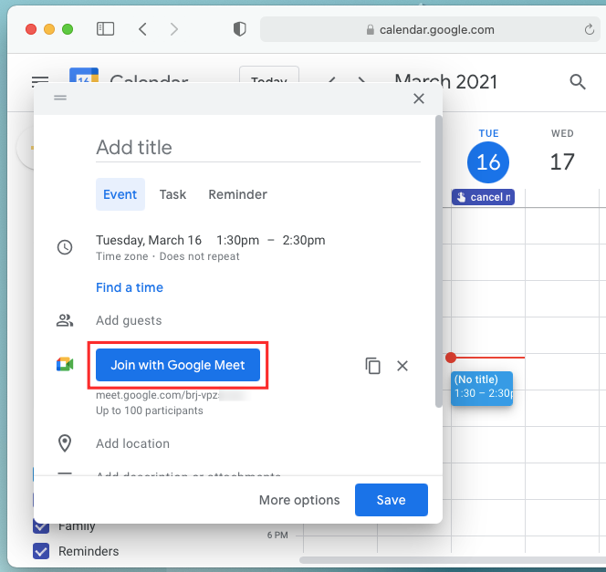 How To Add Google Meet To Calendar