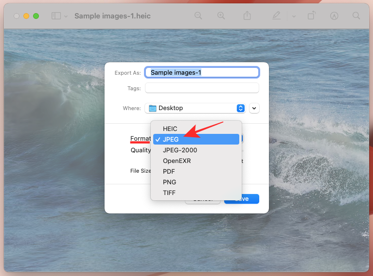 Как изменить формат фото на jpg на андроид