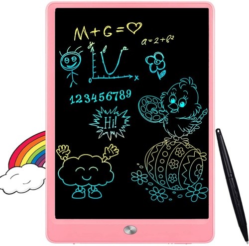 Blue Socobeta 15 Inch LCD Writing Pad Electronic Drawing Blackboard with Drawing Pen for Children