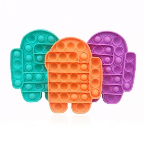 Details about   Among Us Push Bubble Fidget Sensory Toy Stress Relief Kids Toys Pop It UK 