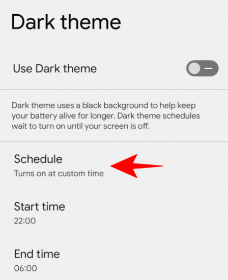 How to Schedule Dark Mode on Microsoft 365 app for Android From Sunset ...
