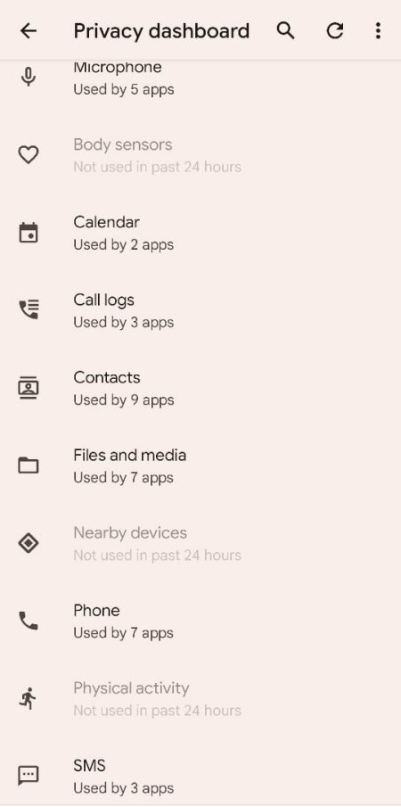 Android 12: How To Find Which Apps Used Your Personal Data Recently
