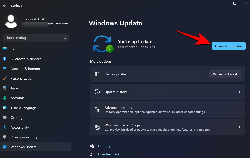 Windows 11 Crash