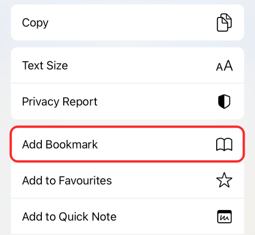 How To Add And Access Bookmarks On Safari On IPhone And IPad On IOS 15