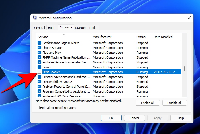 how to solve print spooler problem in windows 10