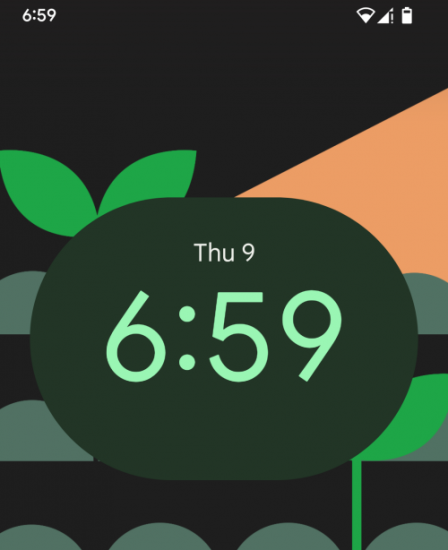 How to Add Material You Clock Widget to Your Home Screen on Android 12