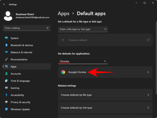 How to Set Google Chrome as Default Browser on Windows 11