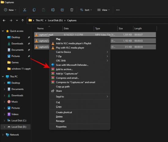How to Zip a Single or Multiple Files on Windows 11