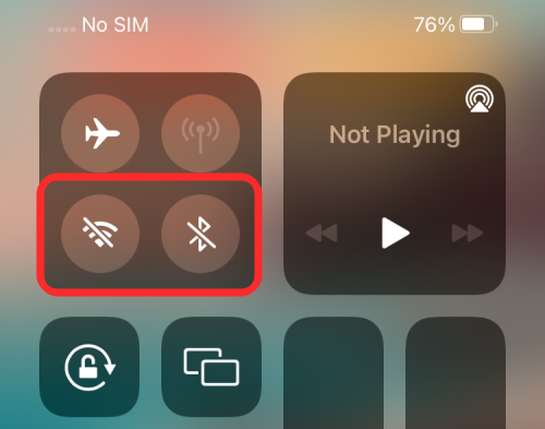 How to Completely Turn Off Wi-Fi and Bluetooth on iPhone in One-Click ( Without Settings app)