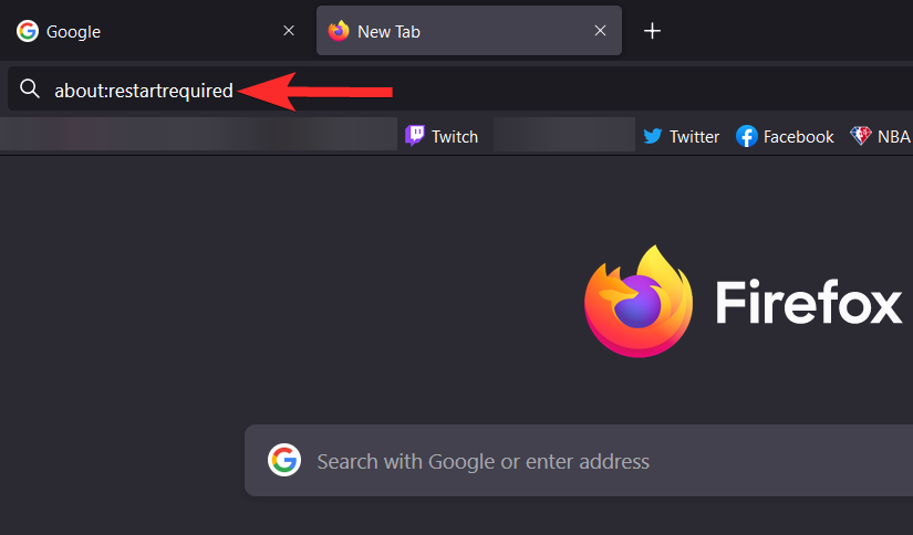 كيفية إعادة تشغيل Firefox