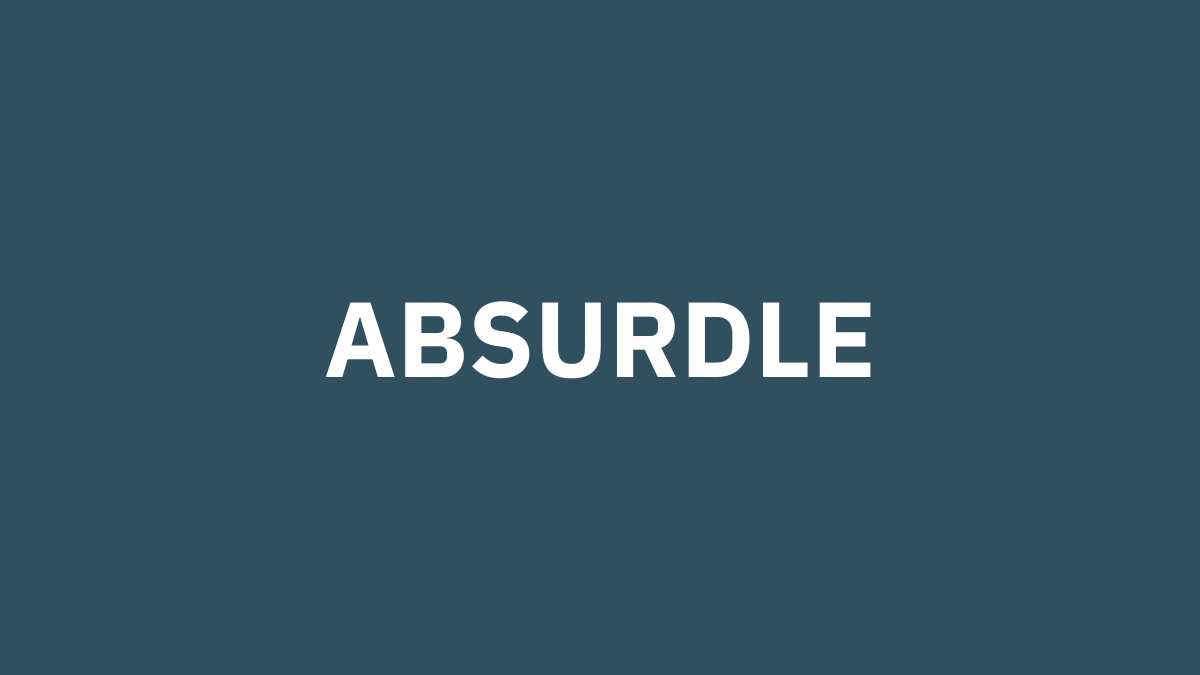 Absurdle (Game Like Wordle) What Is It, Where and How to Play, Rules