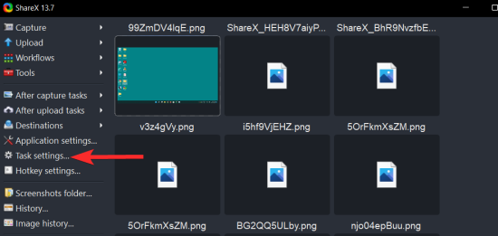 Sharex Task Settings How to Use ShareX to Take Screenshots and Record Screen on Windows 11 or 10