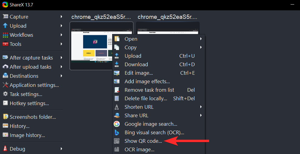 如何在 Windows 11 或 10 上使用 ShareX 截屏和录屏