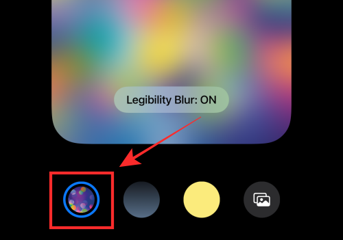 How to Blur the Home Screen Background on iPhone on iOS 16