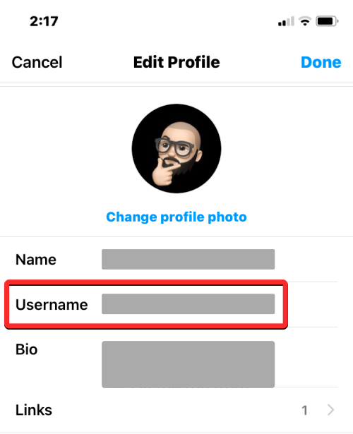 How to change name on Instagram before 14 days