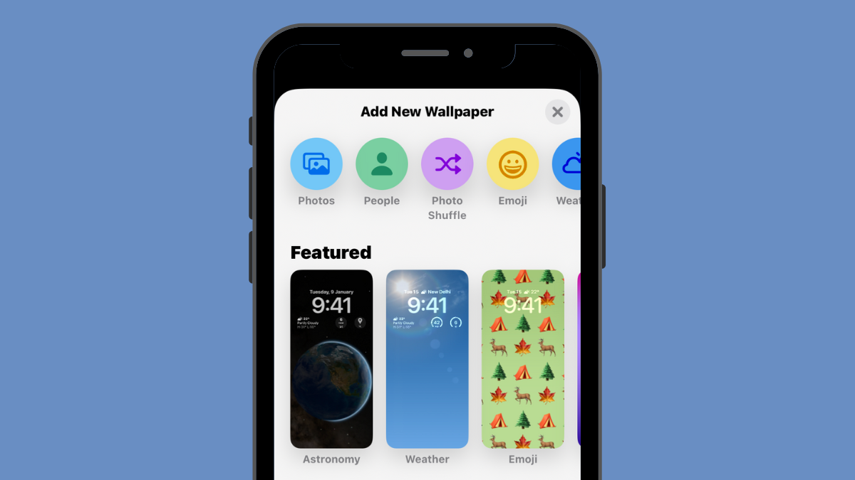 How to automatically change wallpaper on iPhone